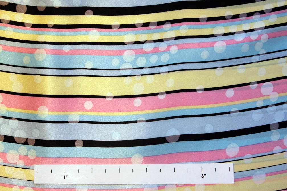 Printed Silk Charmeuse0