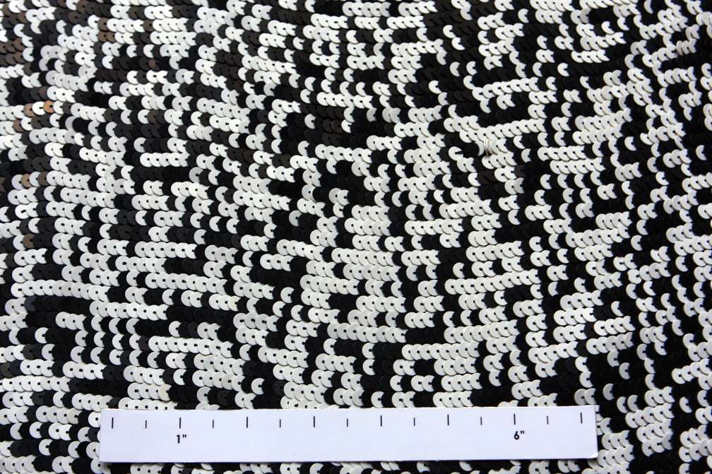 Sequins on Silk Chiffon2