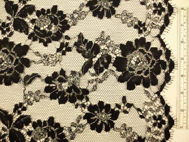 Metallic Chantilly Lace0