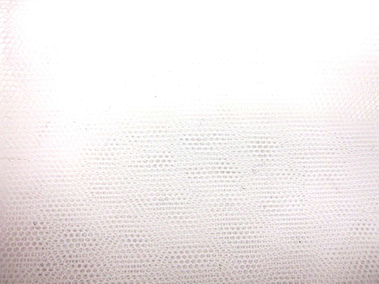 Italian Nylon Tulle in Bianco0