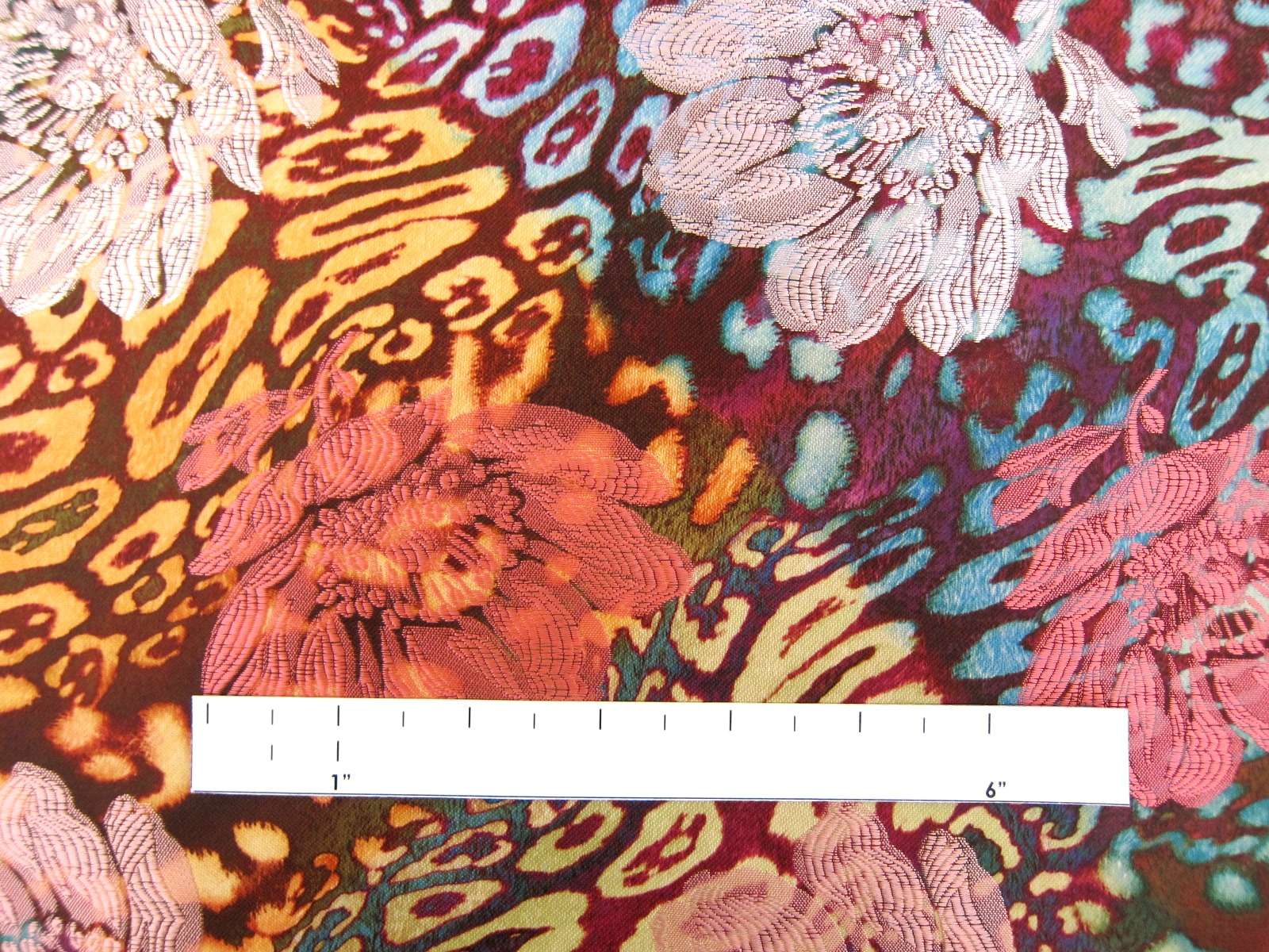 Silk and Rayon Brocade1