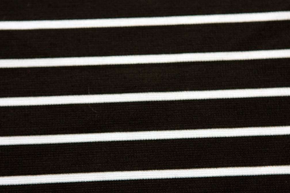 Polyester Spandex Stripe Knit2