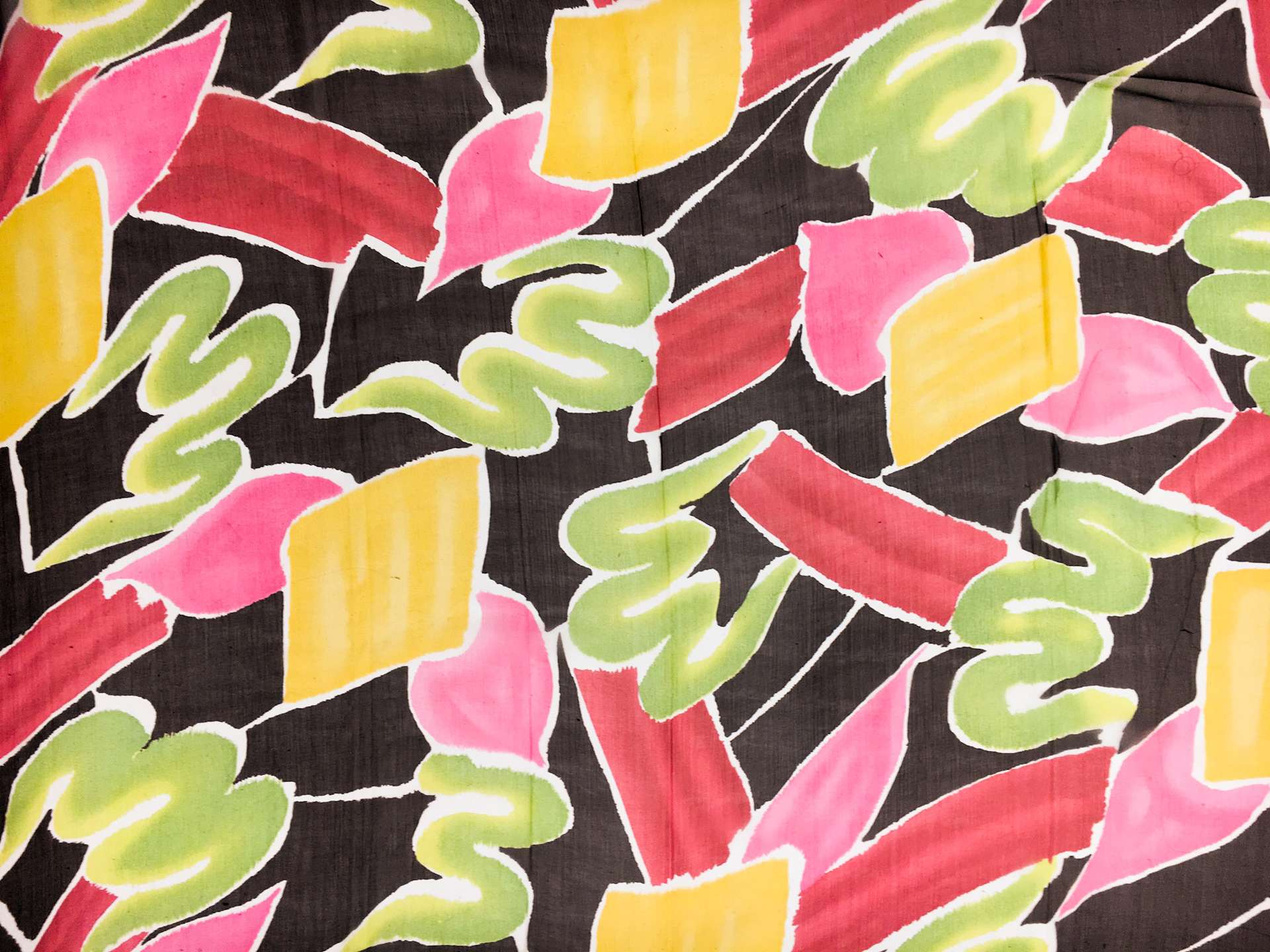 Printed Silk Chiffon0