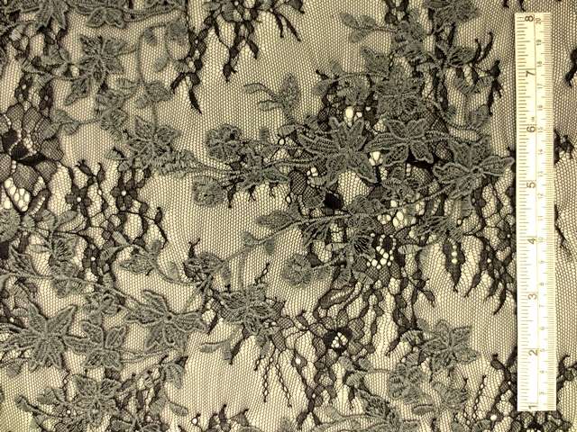 Embroidered Chantilly Lace