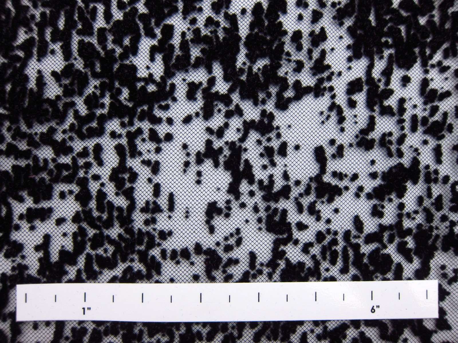 Flocked Tulle (in Black)1