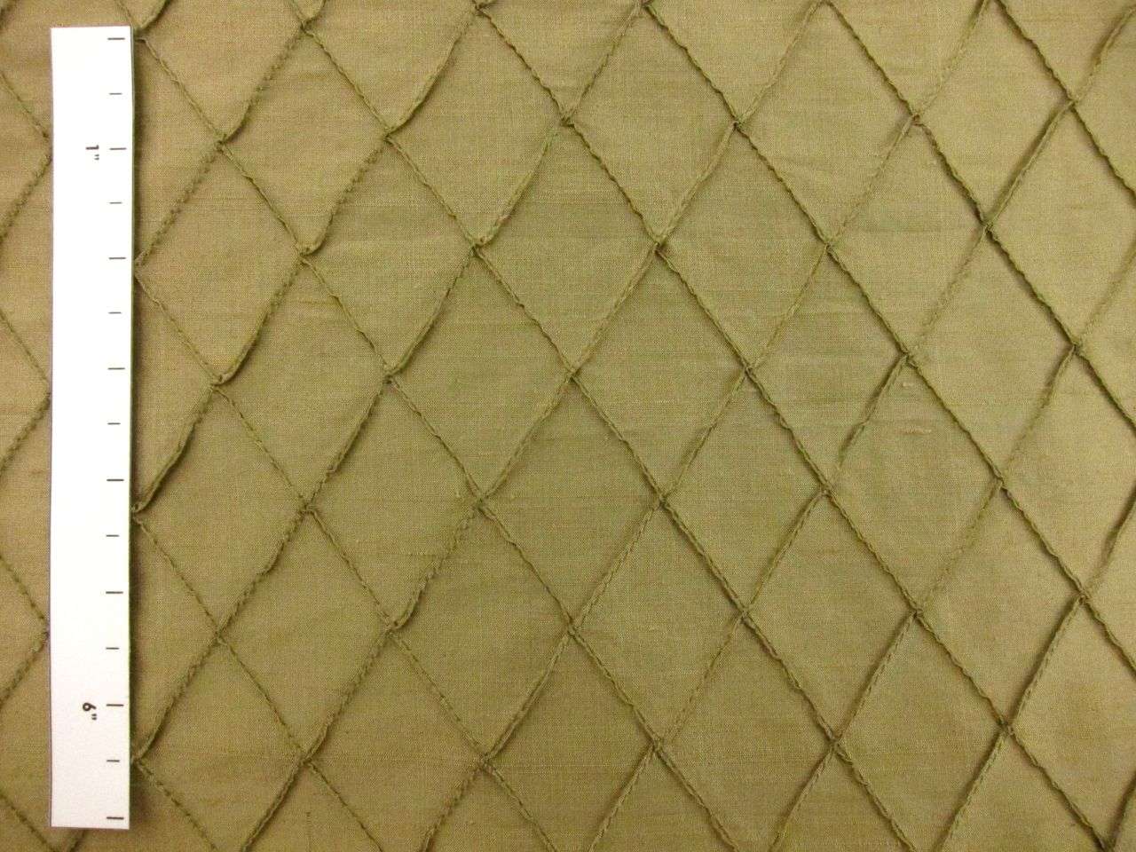 Iridescent Tucked Silk Shantung1