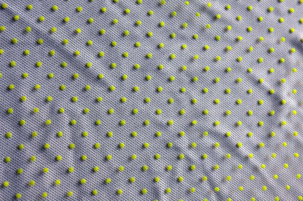 Flocking on Tulle