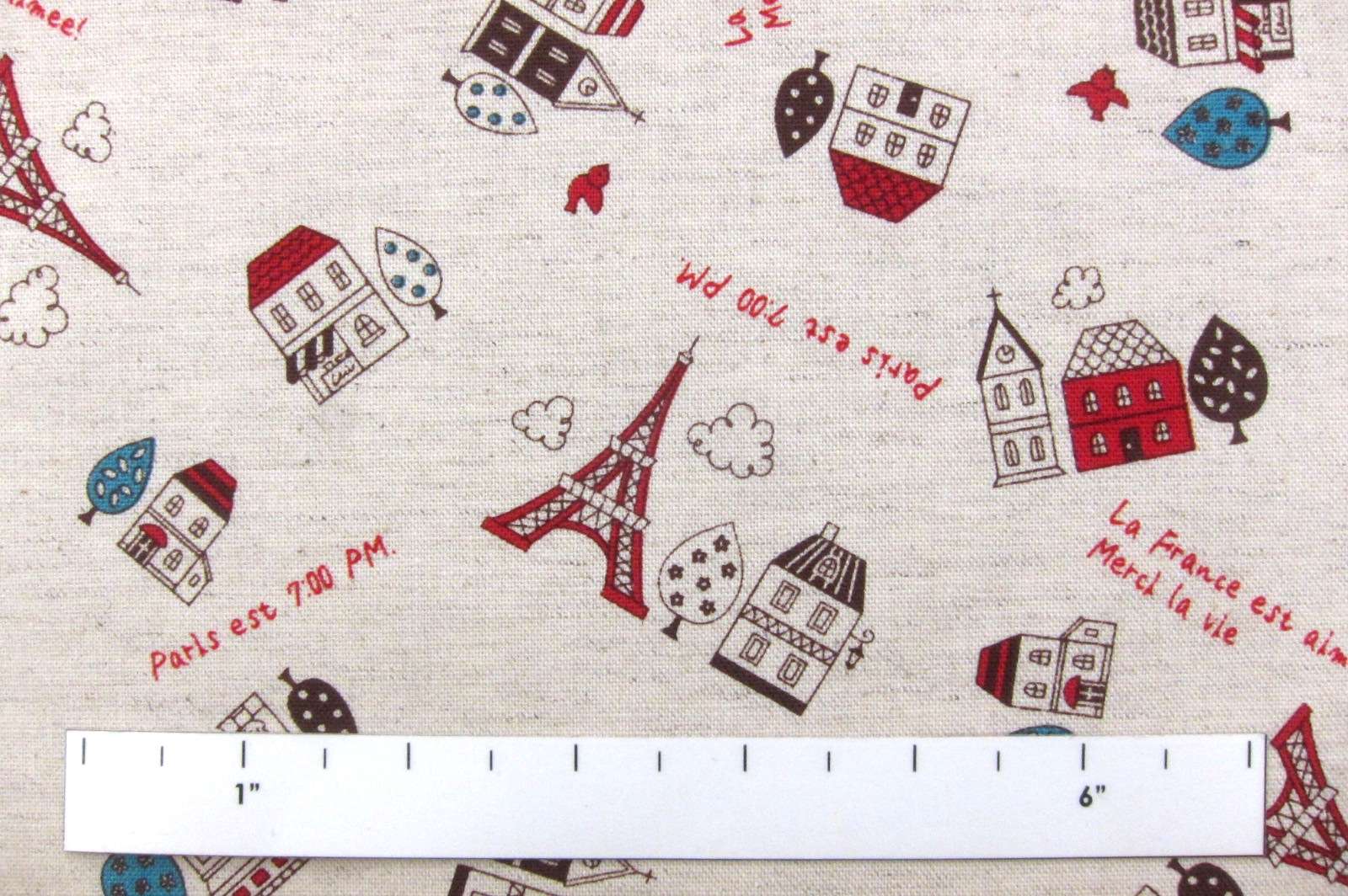 Japanese Cotton Linen Print1