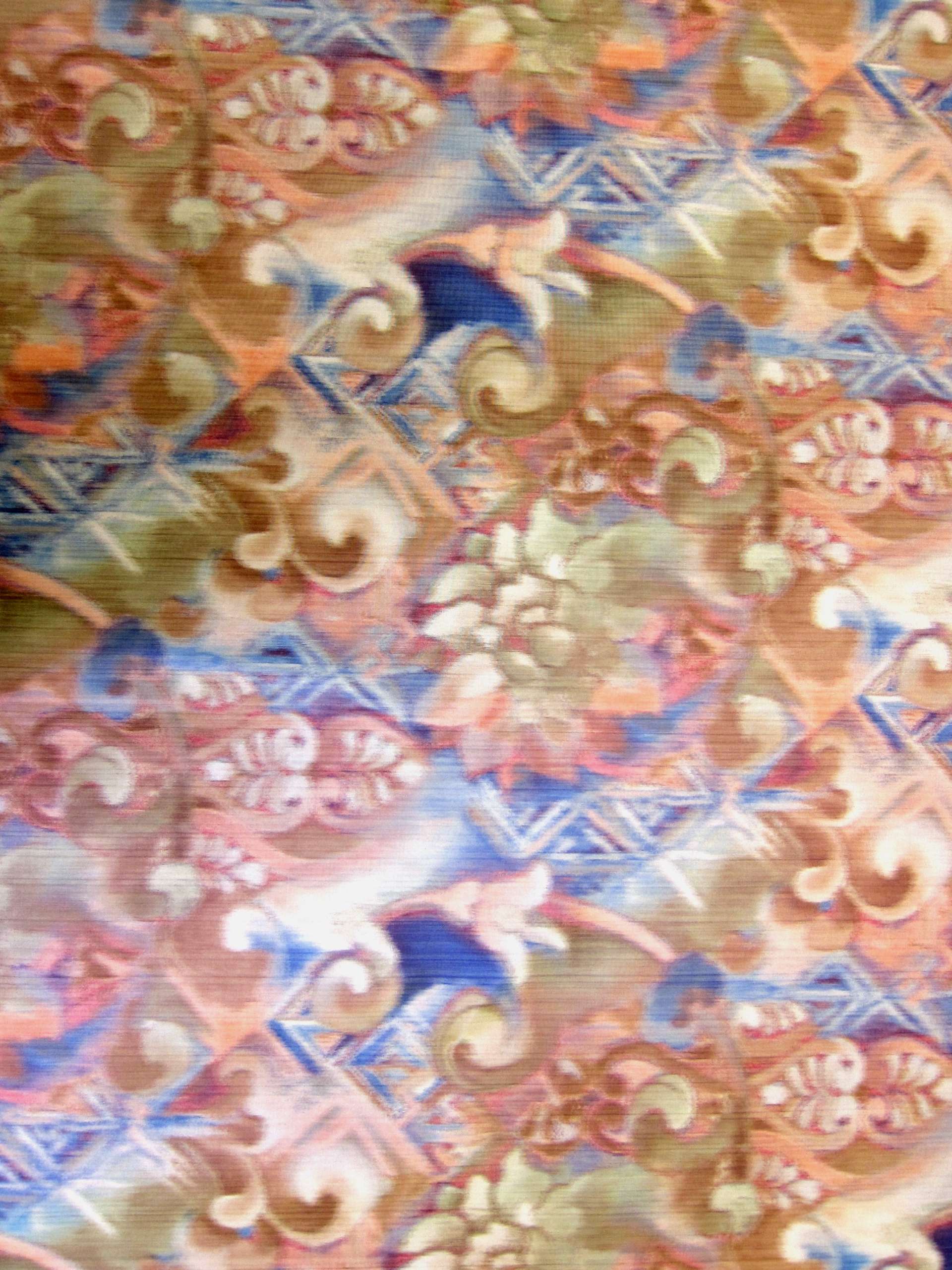 Warp Printed Taffeta