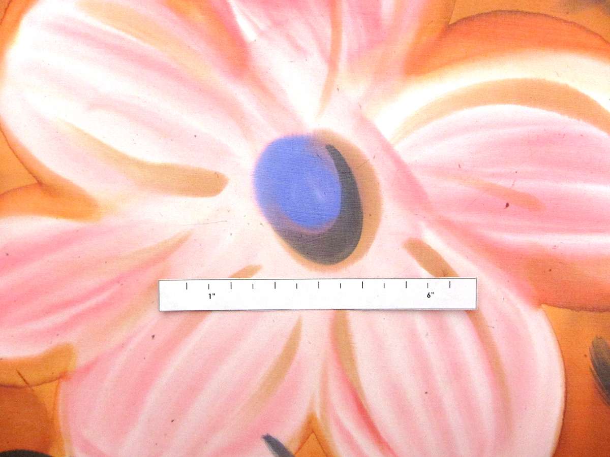 Hand Painted Silk Chiffon2