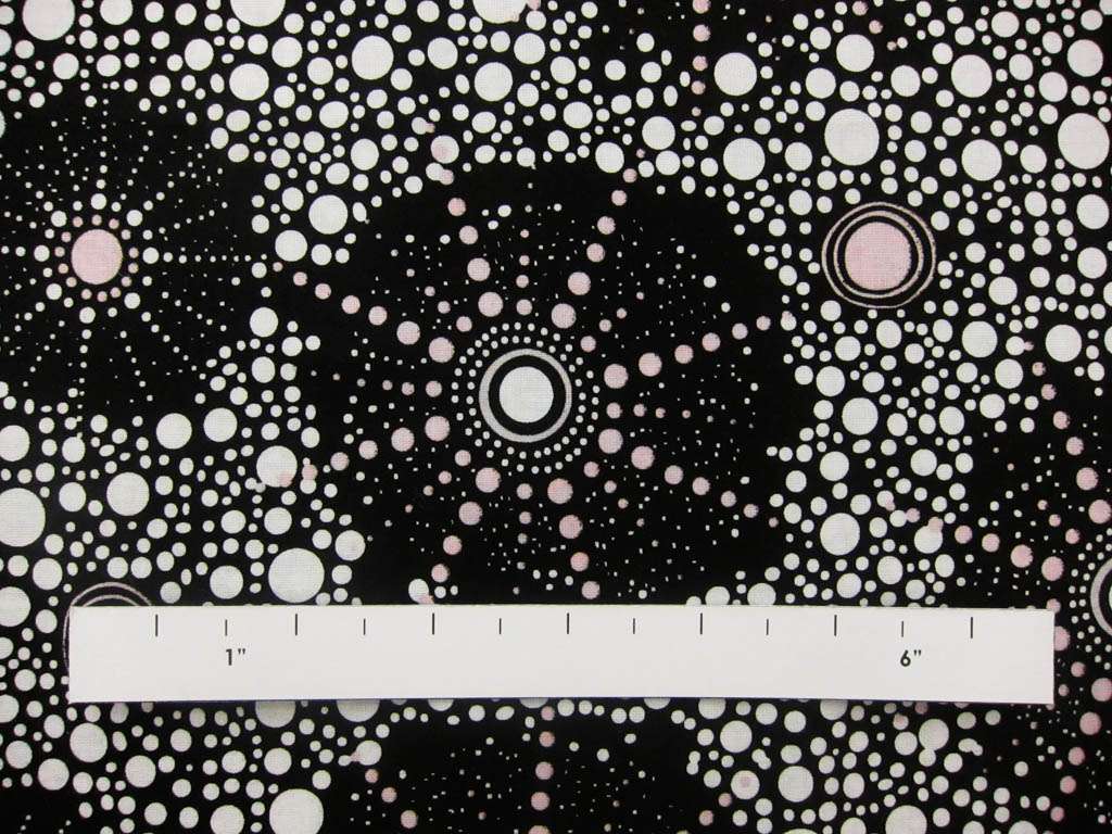 Australian Cotton Print With Aboriginal Motif1