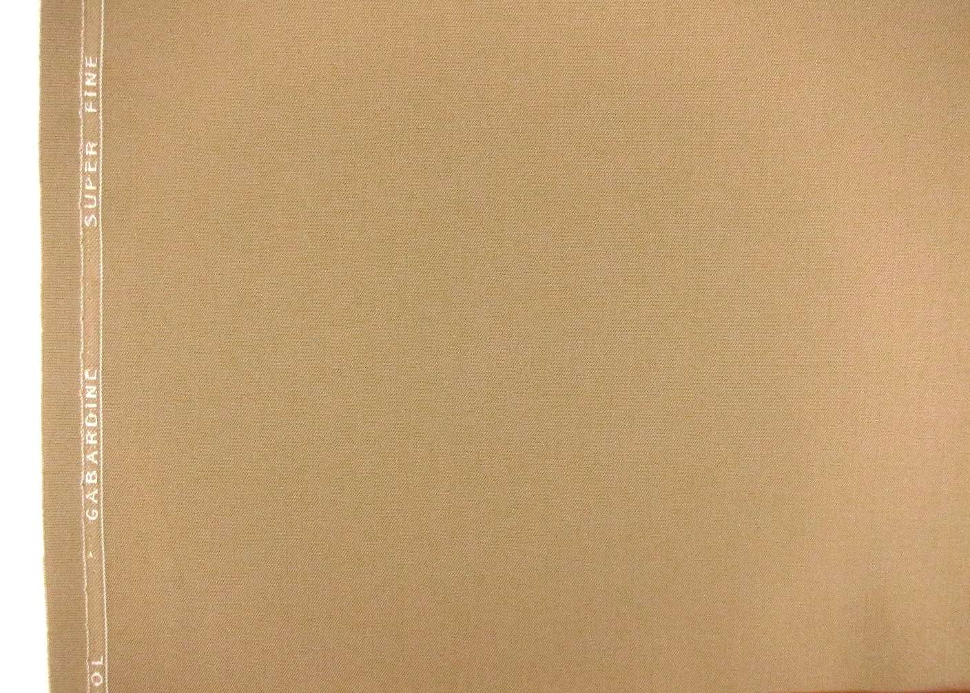 Wool Gabardine in Camel0