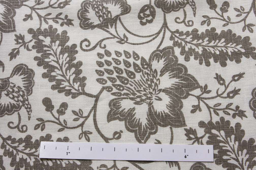 Linen Upholstery Floral Print1