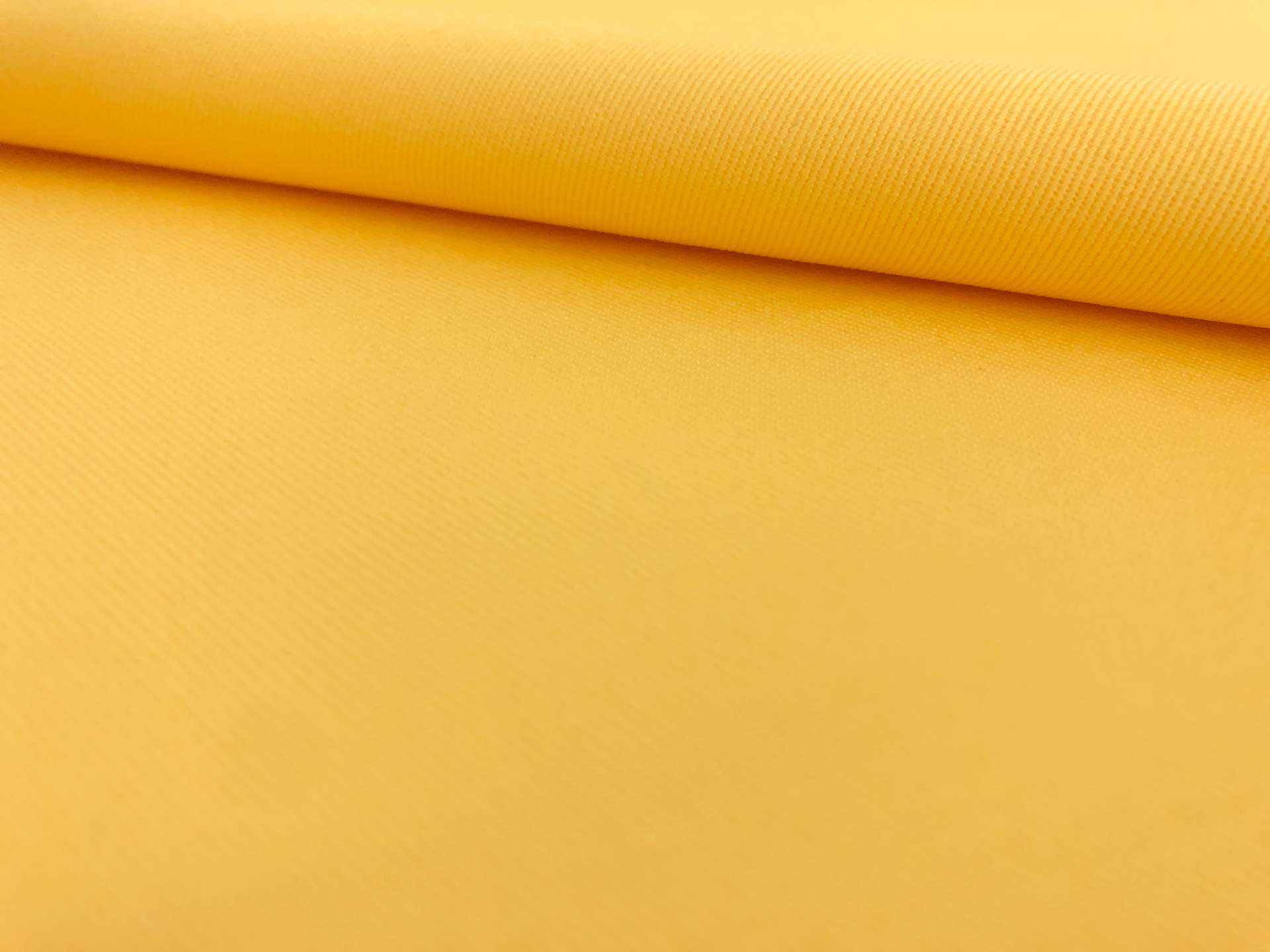 Cotton Chino Twill in Lemon 