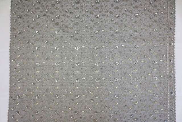 Beaded Metallic Chantilly Lace3