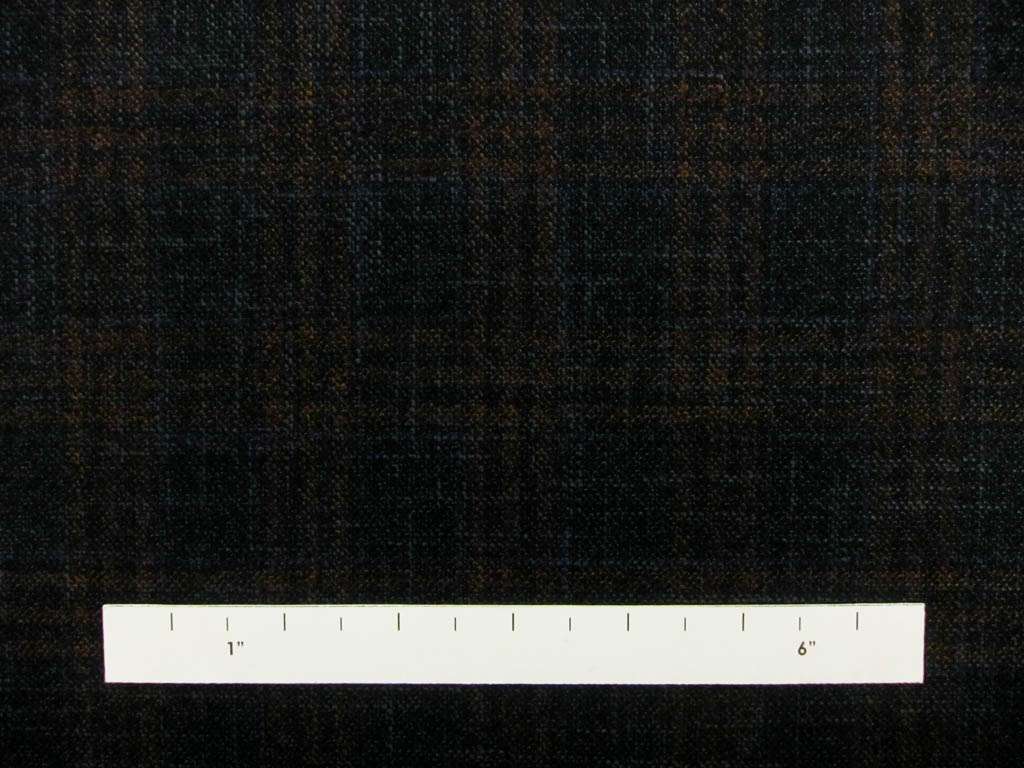 Italian Virgin Wool Bamboo Plaid Suiting2