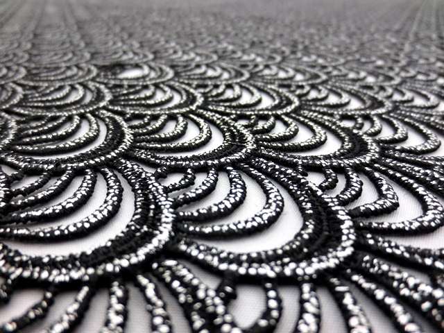 Metallic Guipure Lace2
