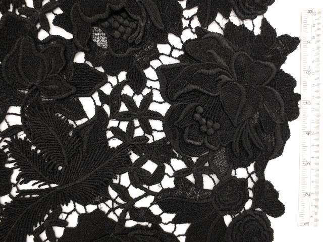 Metallic Guipure Lace0