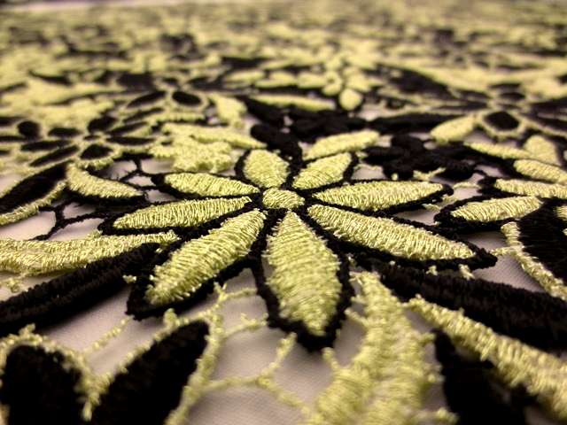 Metallic Guipure Lace2