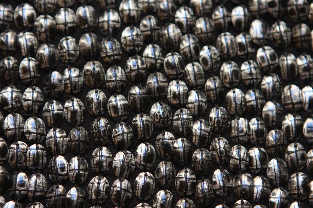Sequins on Silk Chiffon3