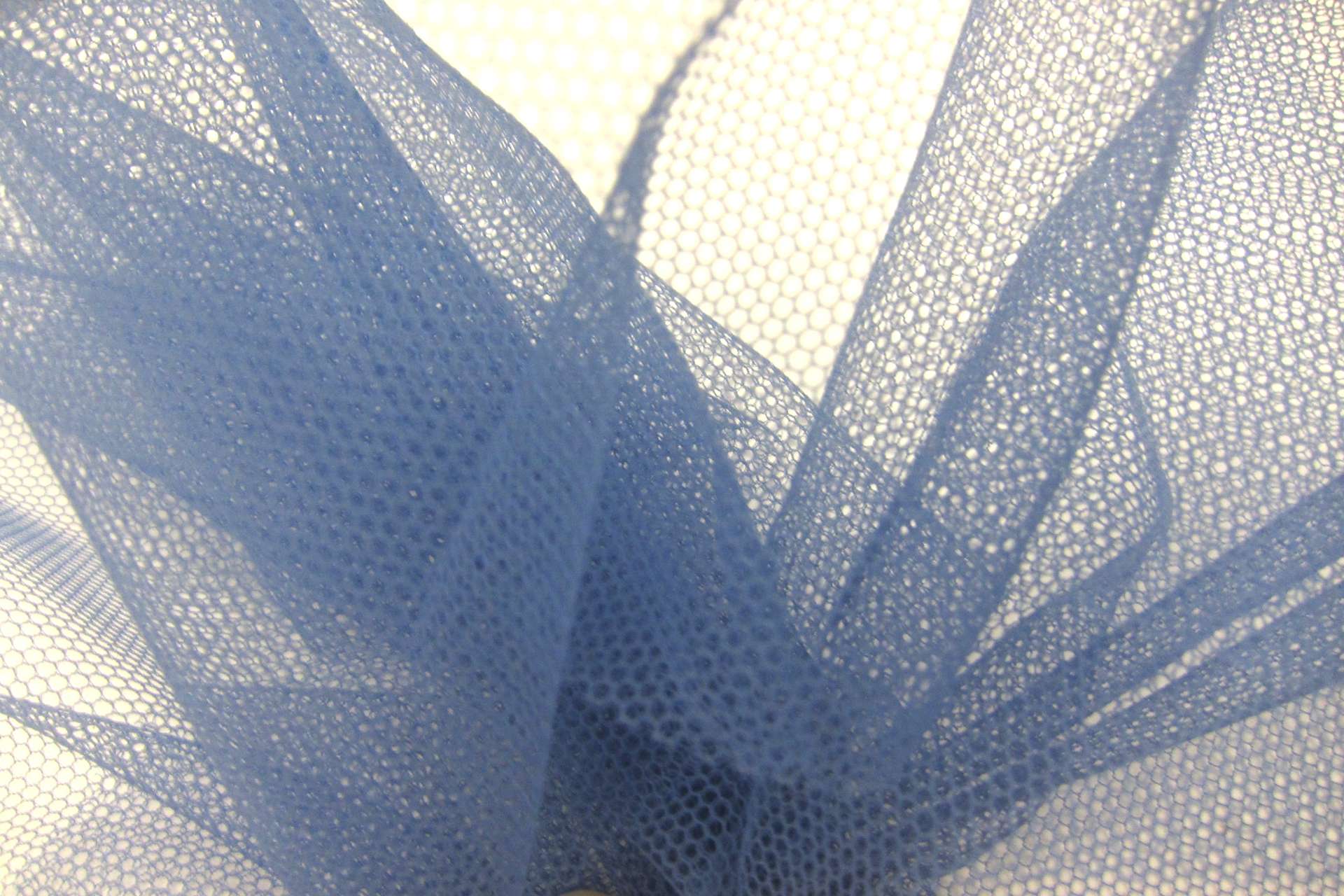 Italian Nylon Tulle in Cobalto1