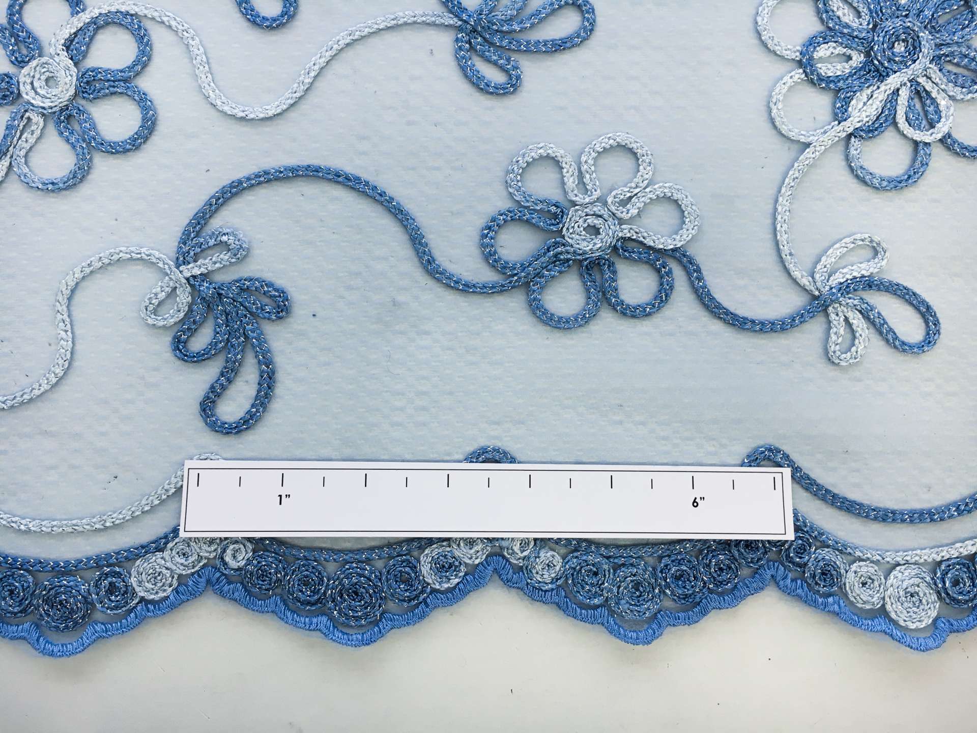 Ribbon Embroidered Souffle 1