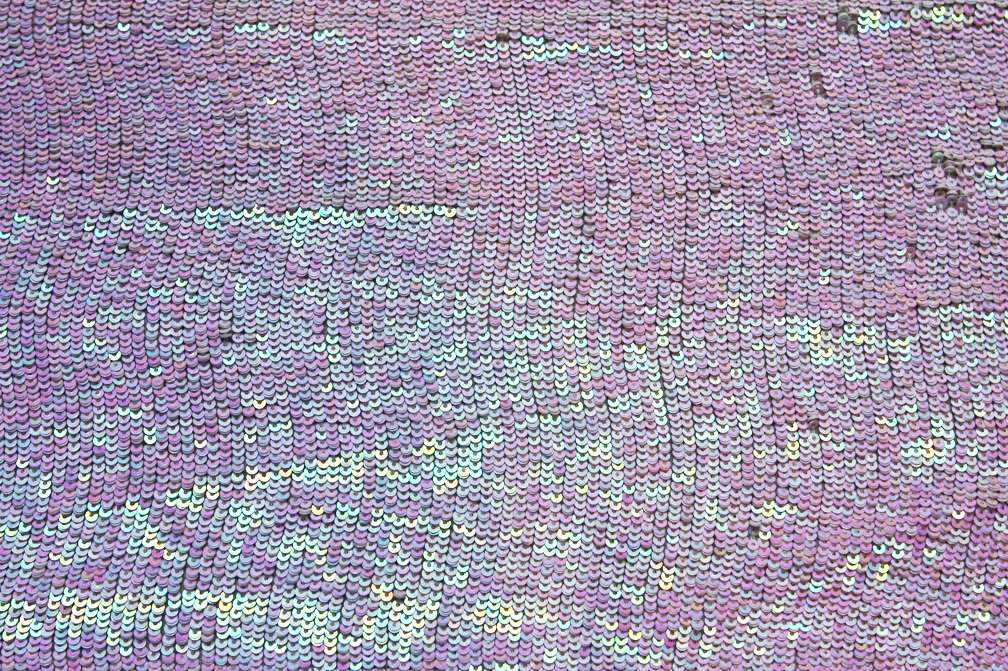 Sequins on Silk Chiffon0