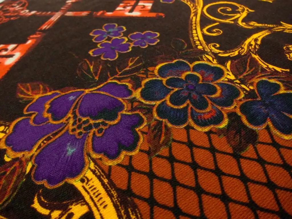 Printed Wool Challis2
