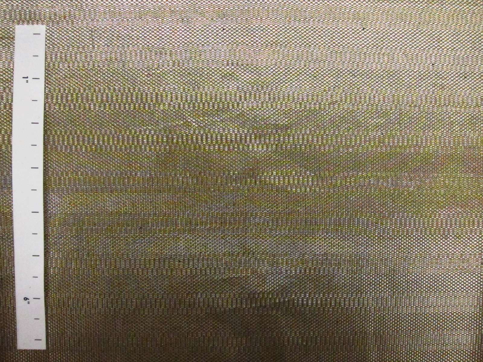 Silk Metallic Derby Weave Jacquard0