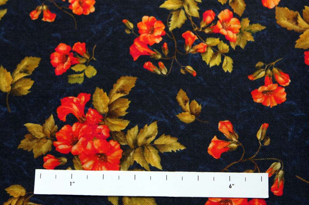 Wool Challis Print1