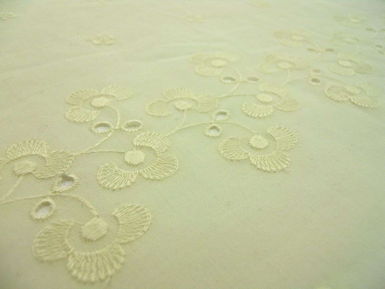 Swiss Cotton Voile Eyelet3