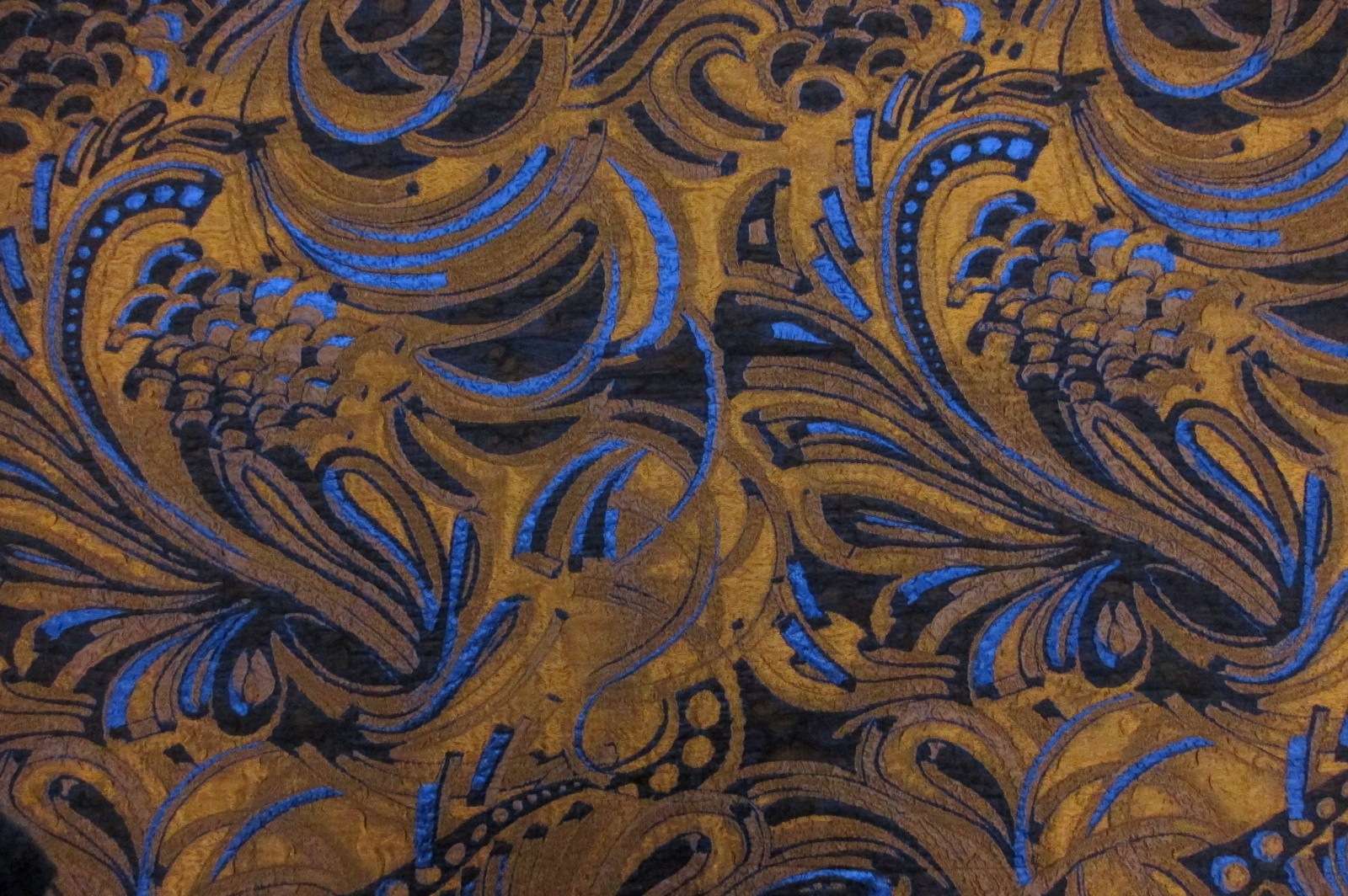 SALE PIECE Metallic Cloqué0