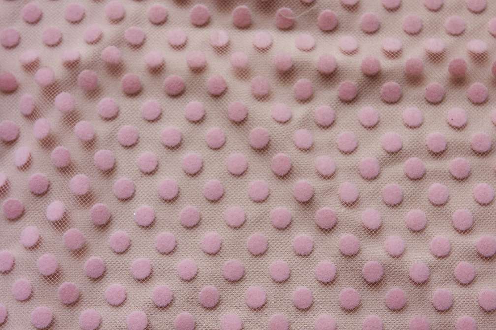 Flocking on Tulle