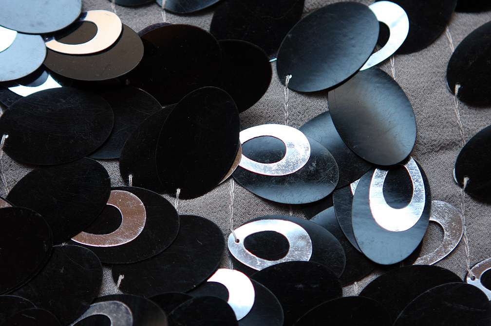 Novelty Paillettes on Silk Chiffon2