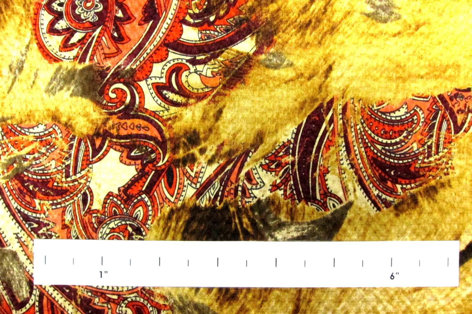 Printed Hammered Silk Charmeuse1