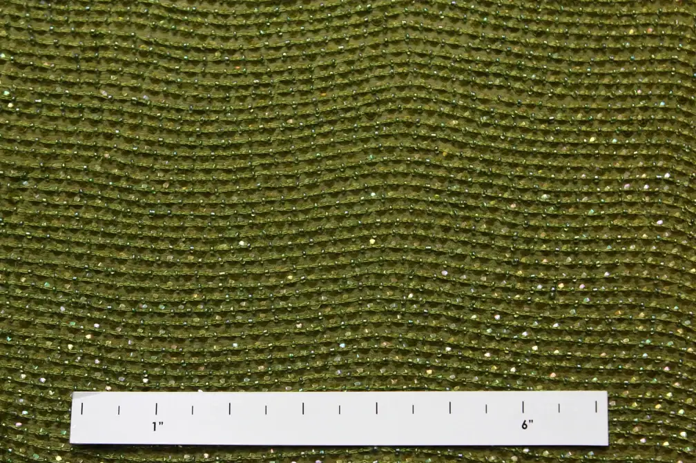 Sequins on Silk Chiffon1