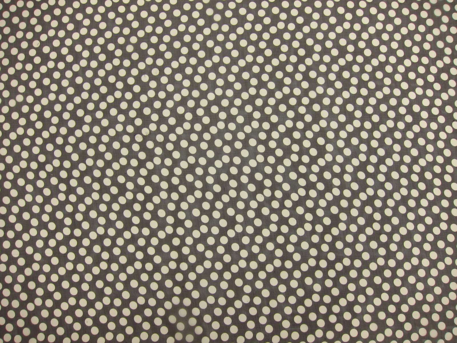 Printed Silk Chiffon Gold Dot On Brown Background