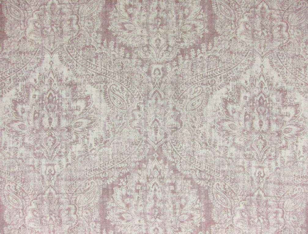 Linen Upholstery Ornamental Degrade Print