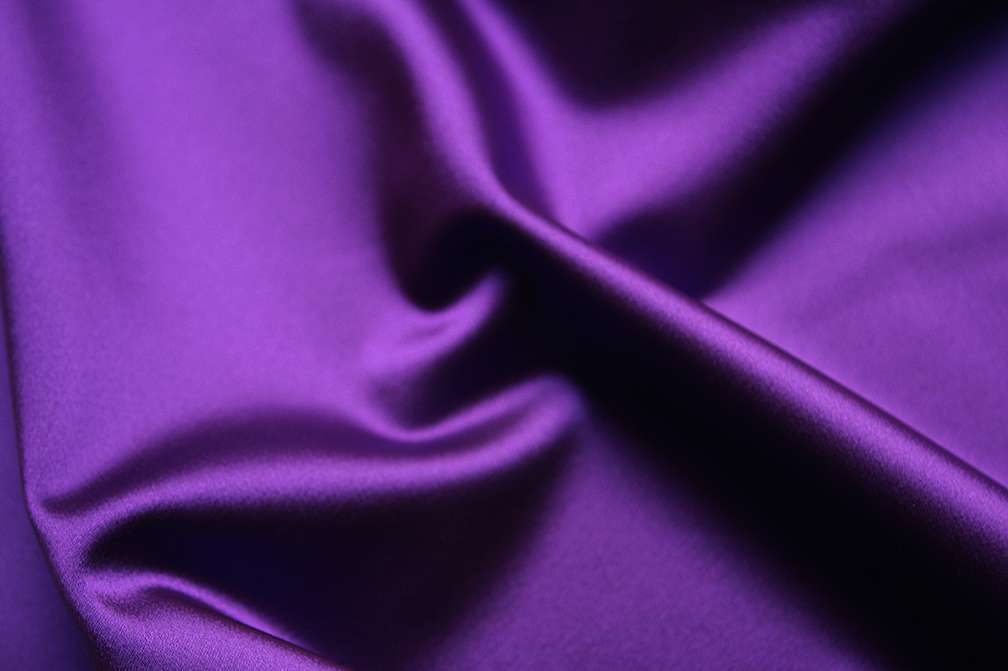 Armani Stretch Satin in Purple