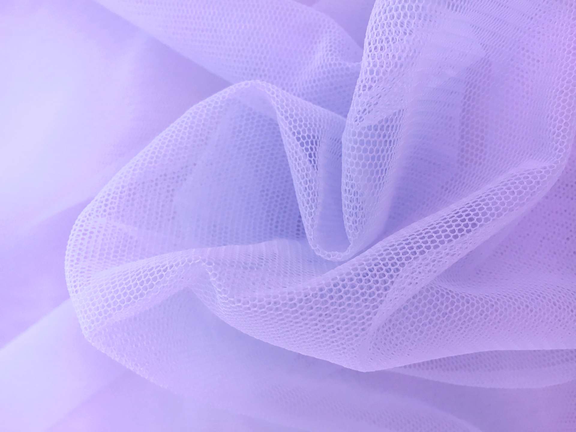 Nylon Bobbinet in Lilla