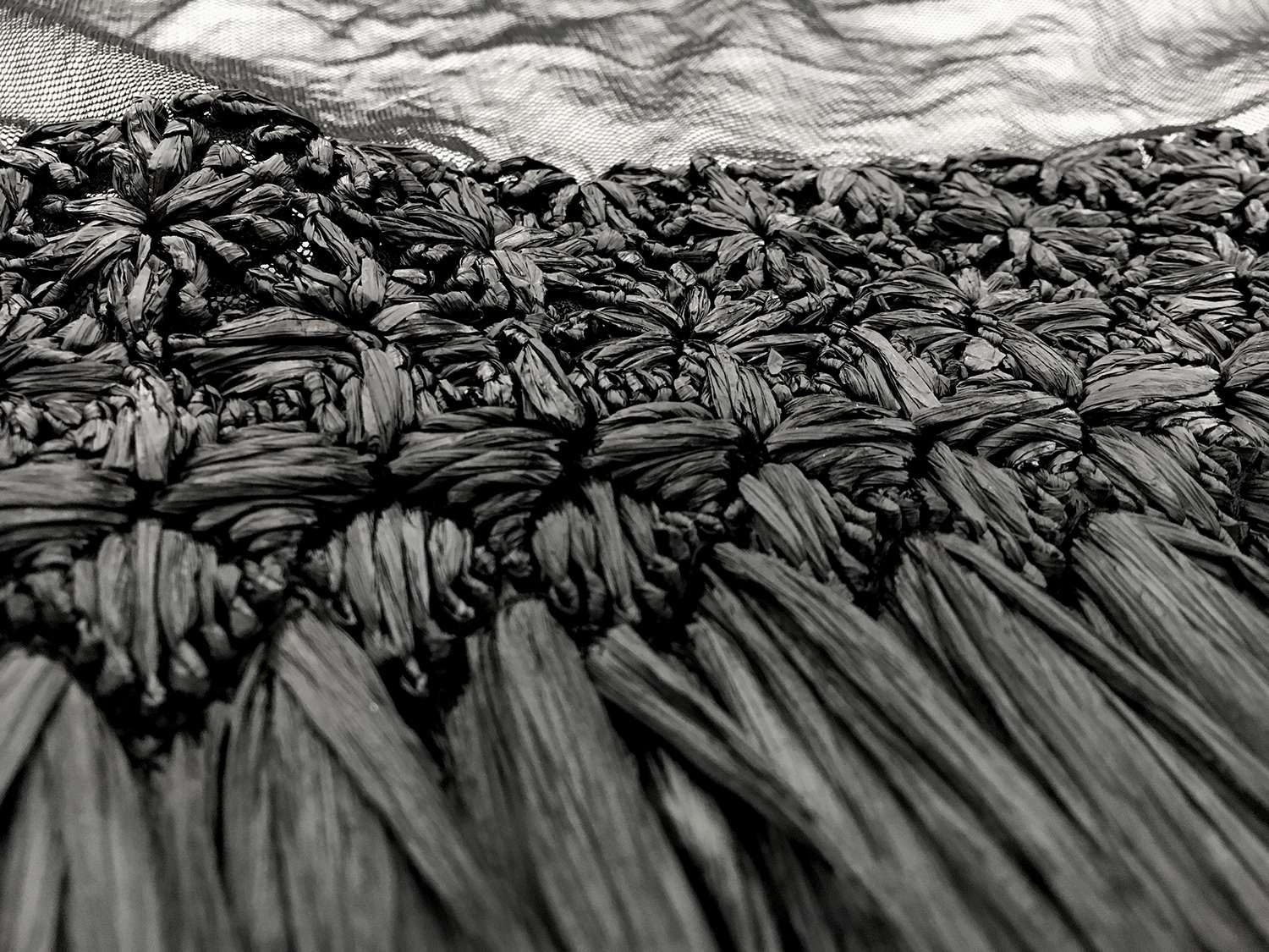 Novelty Raffia on Tulle1