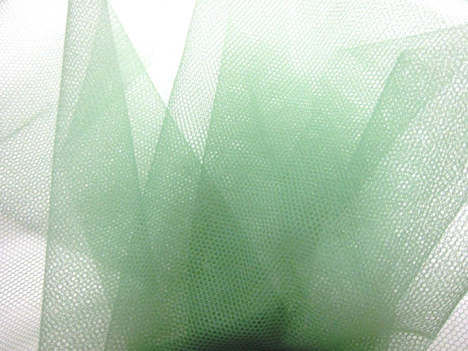 Italian Nylon Tulle in Lime1