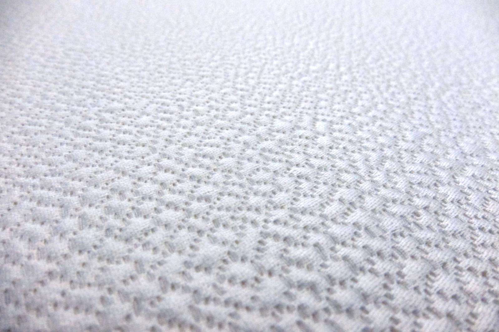 Silk and Wool Hammered Satin in White1
