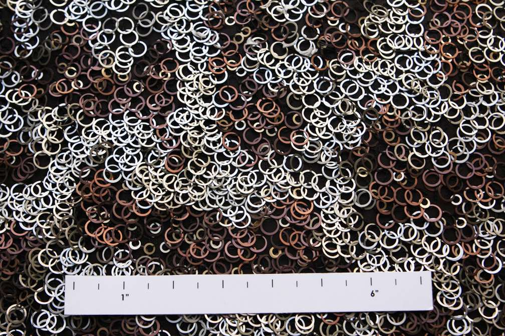 Novelty Sequins on Silk Chiffon1