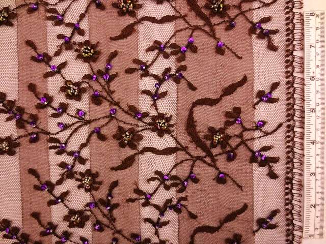 Beaded Chantilly Lace0