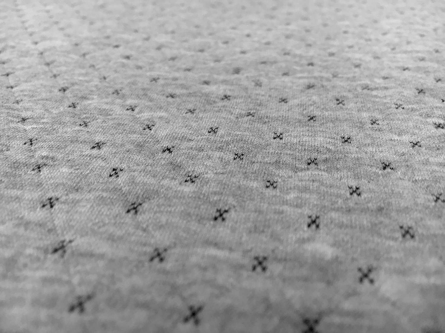 Quilted Novelty Knit in Grey3