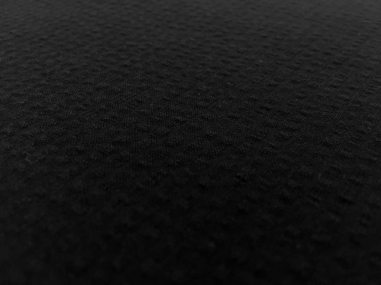 Cotton Seersucker in Black2