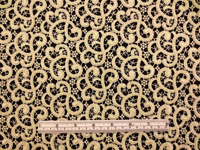 Metallic Guipure Lace1