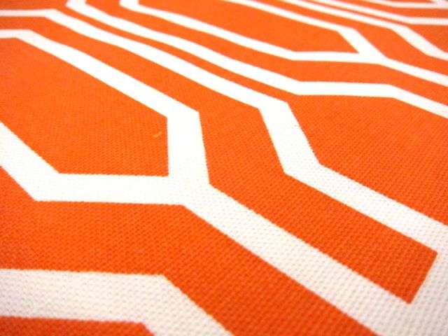 Cotton Canvas Geometric Repeat Print2