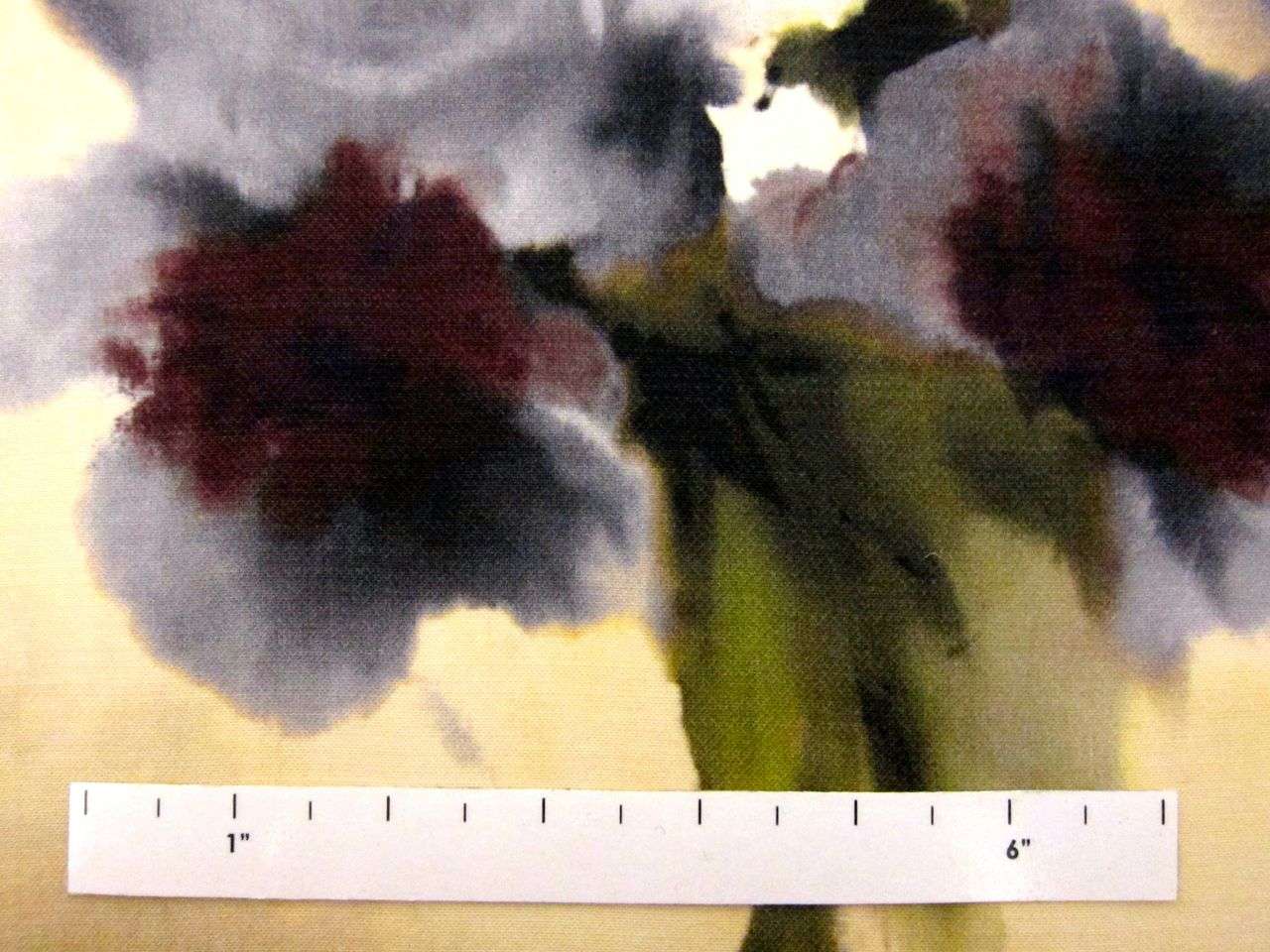 Printed Silk and Wool Gazar1